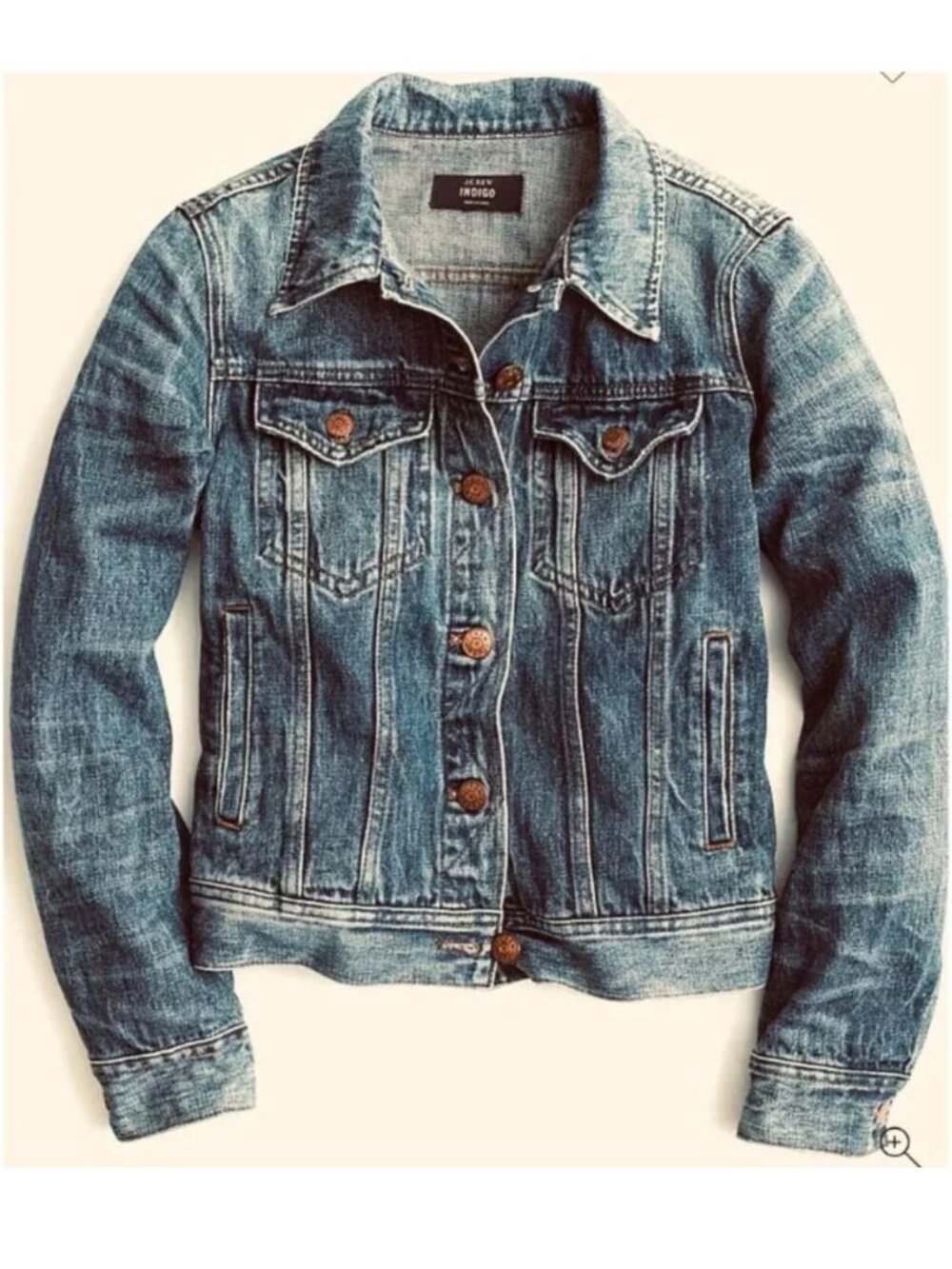 J. Crew Indigo Denim Jacket
